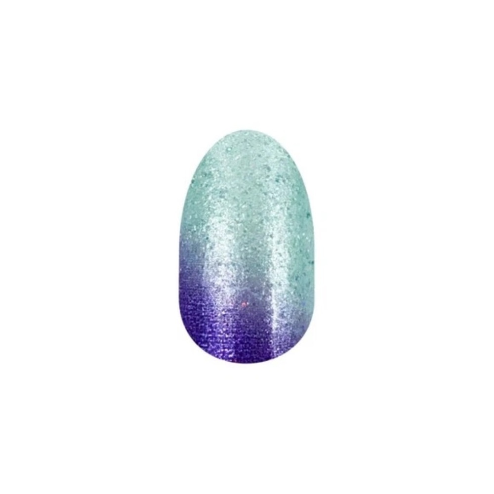 *Retired* Color Street: Mi Little Obsession | Mint Green Purple Gradient Glitter - Picture 15 of 16